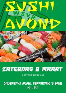 sushi avond